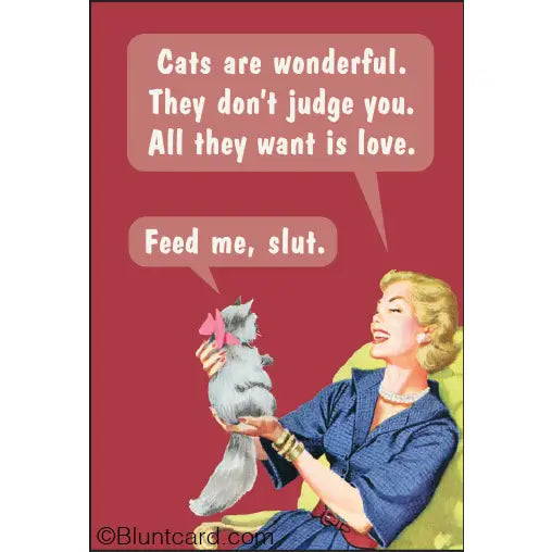 Magnet - Cats Are Wonderful