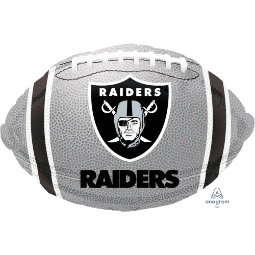 17" Mylar - NFL Las Vegas Raiders Football