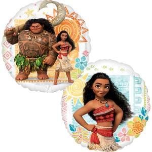 18" Moana and Maui Mylar