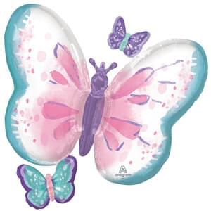 Flutters Butterfly Shape Mylar - 29"