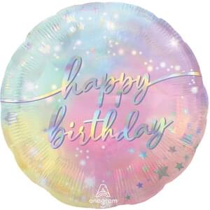 18" Luminous Birthday Mylar