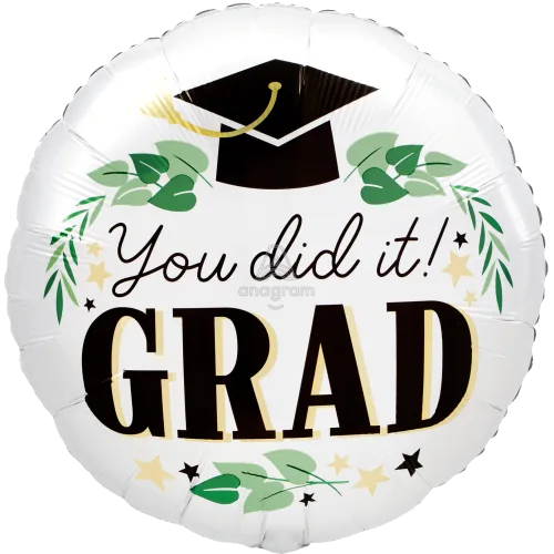 18" you did it ivy mylar