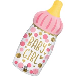 Baby Girl Bottle Super Shape - 31"