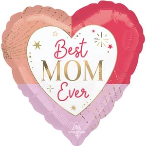 Best Mom Ever Heart - 18"