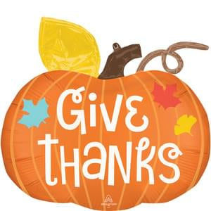 Give Thanks Pumpkin - 25"