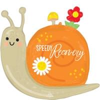 27" Supershape Mylar - Speedy Recovery Snail