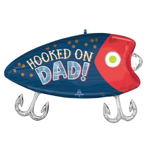 Supershape Mylar - Hooked On Dad