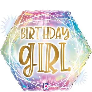 Opal Pastel Birthday Girl - 18"