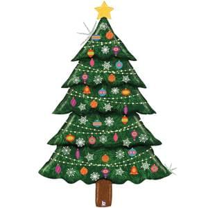 Special Delivery Christmas Tree Mylar - 5'