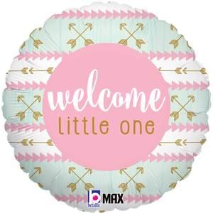 Welcome Little One Pink - 18"