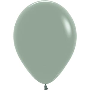 5" Pastel Dusk Laurel Green 100ct - Sempertex