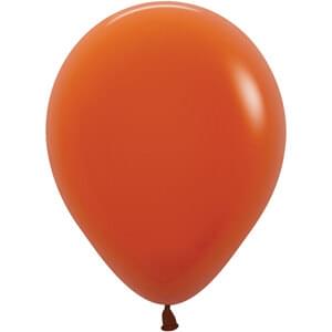 5" Deluxe Sunset Orange 100ct - Sempertex