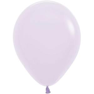 11" Pastel Matte Lilac 100ct - Sempertex