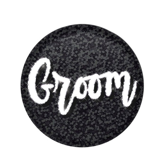 Groom Button