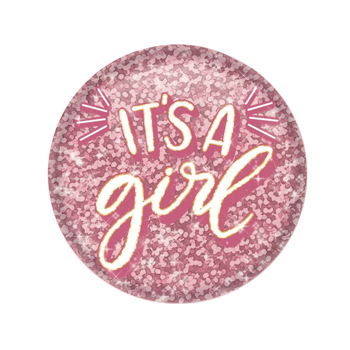 Button - It's A Girl
