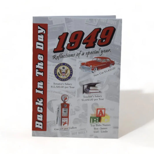 Back In The Day Almanac - 1949