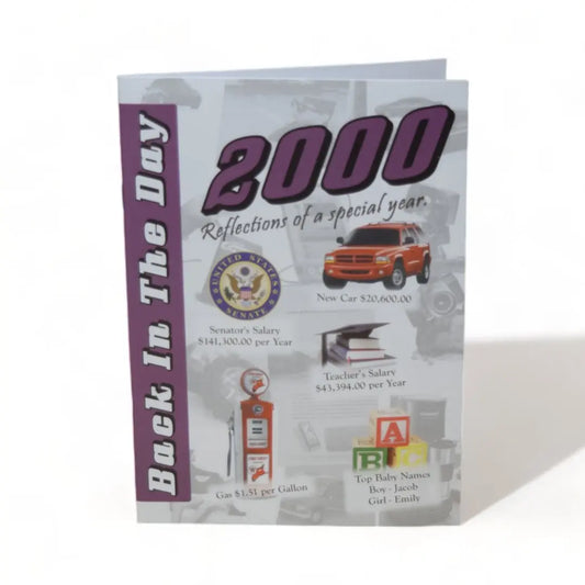 Back In The Day Almanac - 2000