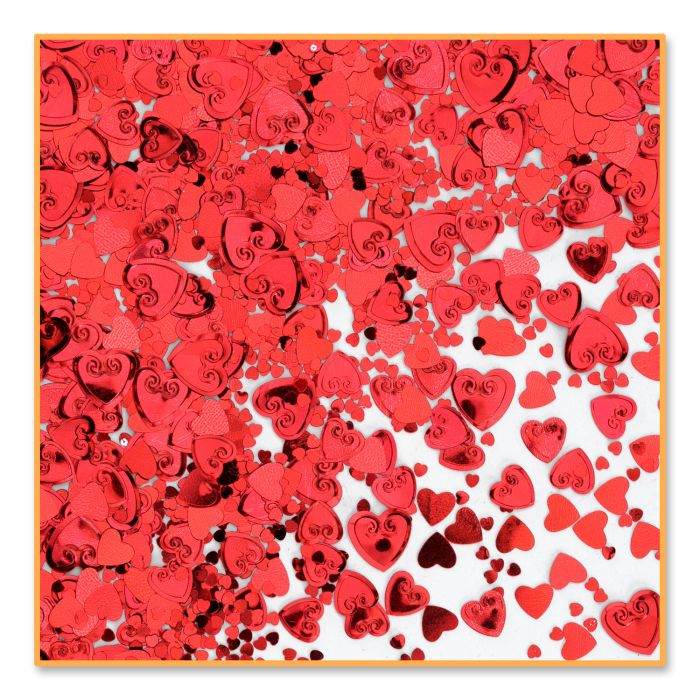 Confetti - Red Hearts