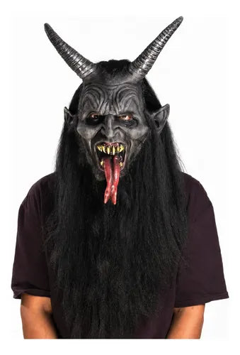 Mask - Krampus Deluxe Black