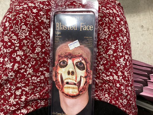 Blasted face