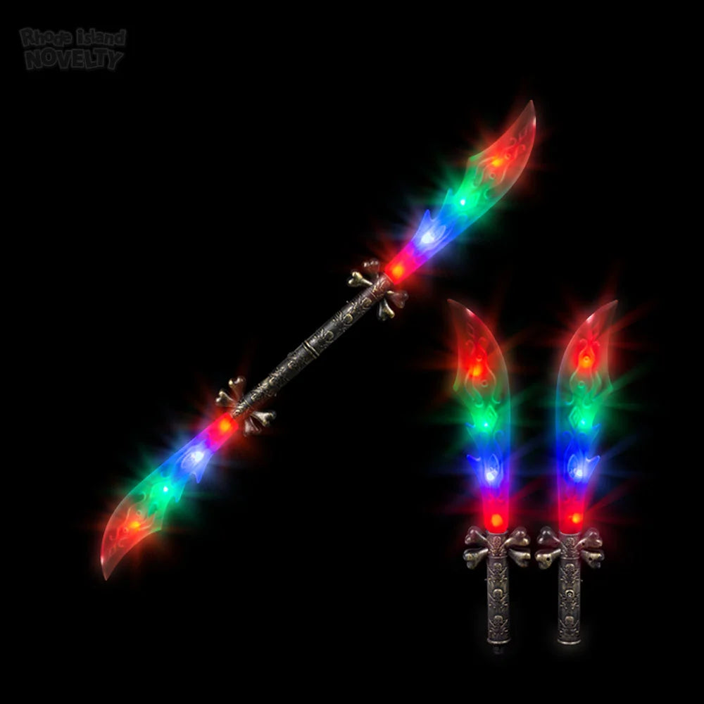42" Skull Double Swords