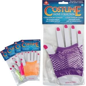 SHORT FISHNET GLOVES