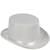 White Satin Top Hat