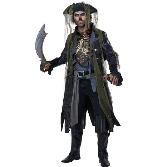 Adult Costume - Barnacle Bill the Undead Pirate
