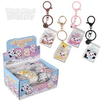 Keychain - Kawaii Animal Milk Carton