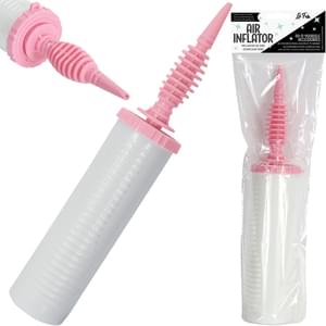 Air Inflator- White/Pink