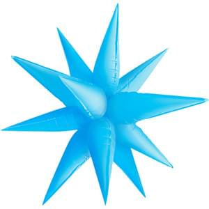 26" Starburst - Neon Blue