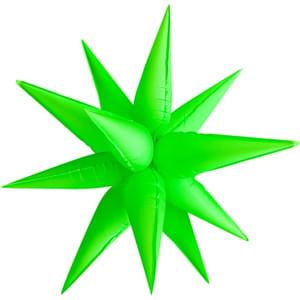 40" Starburst - Neon Green