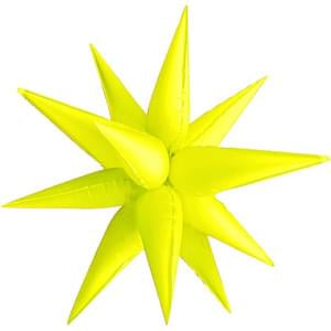 40" Starburst - Neon Yellow