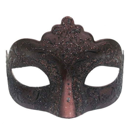Burgundy Venetian Mask
