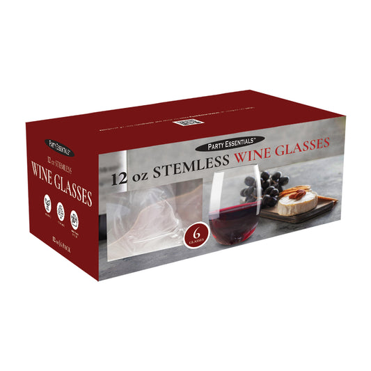 Stemless Wine Glass - 6ct