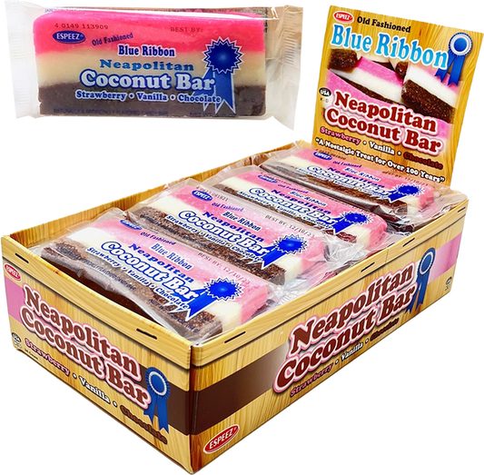 Blue Ribbon Neapolitan Coconut Bar