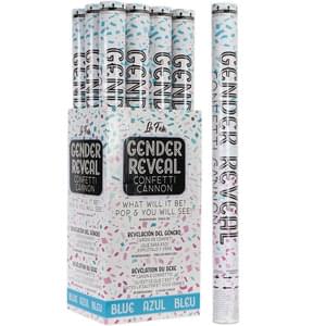 24" Gender Reveal Confetti Cannon - Blue