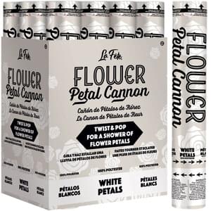 Flower Petal Cannon - White