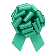 4" Pull Bow - Emerald Green