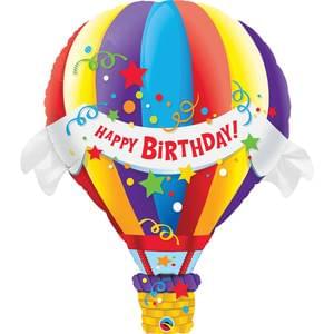 Birthday Hot Air Balloon - 42"