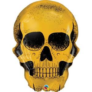 Golden Skull - 36"