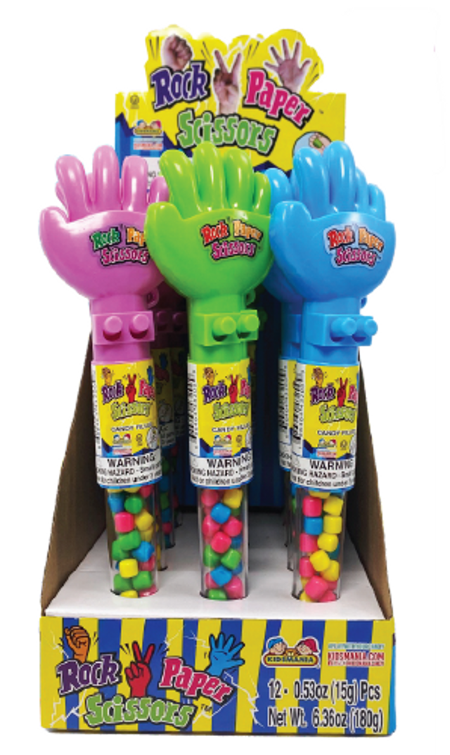 Rock Paper Scissors Candy