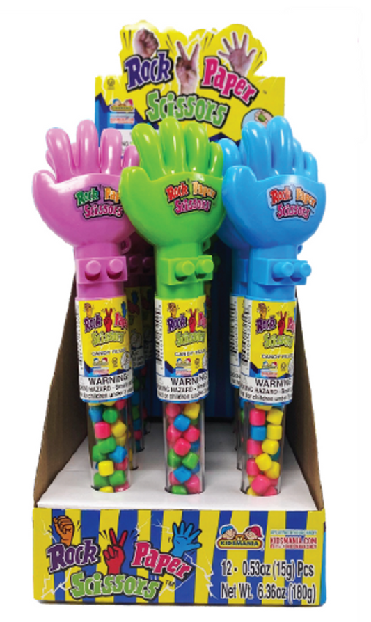 Rock Paper Scissors Candy