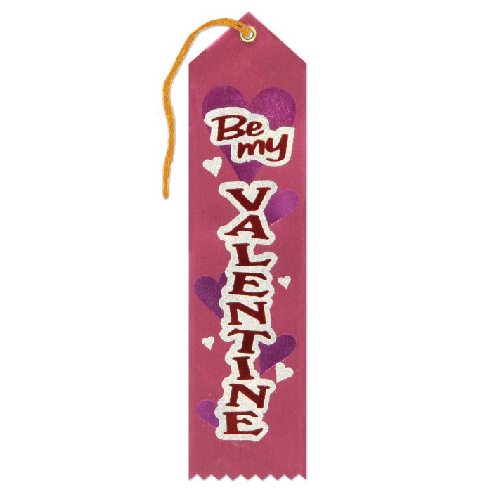 Award Ribbon - Be My Valentine