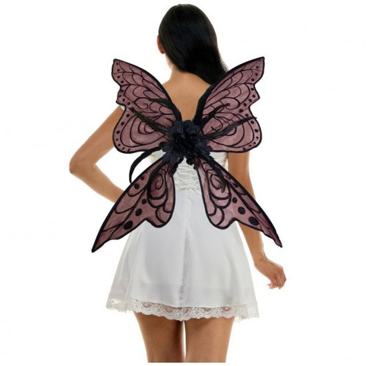 Black Rose Fairy Wings