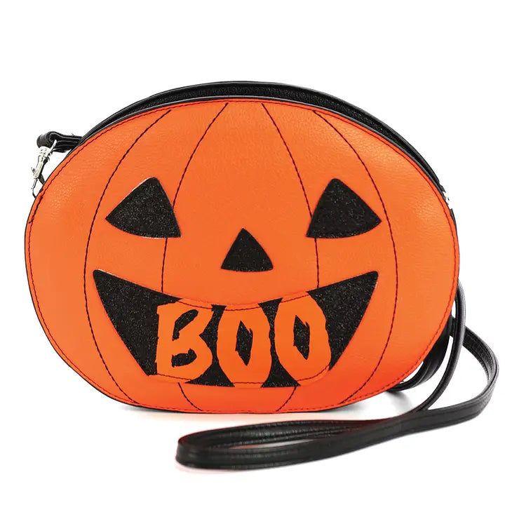 Double Sided Jack-O-Lantern Purse