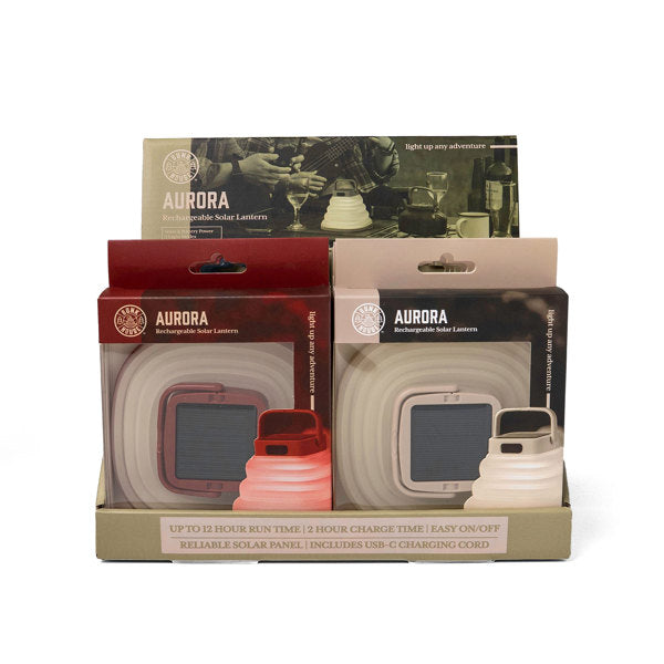 Bunk House Aurora - Rechargeable and Collapsible Lantern