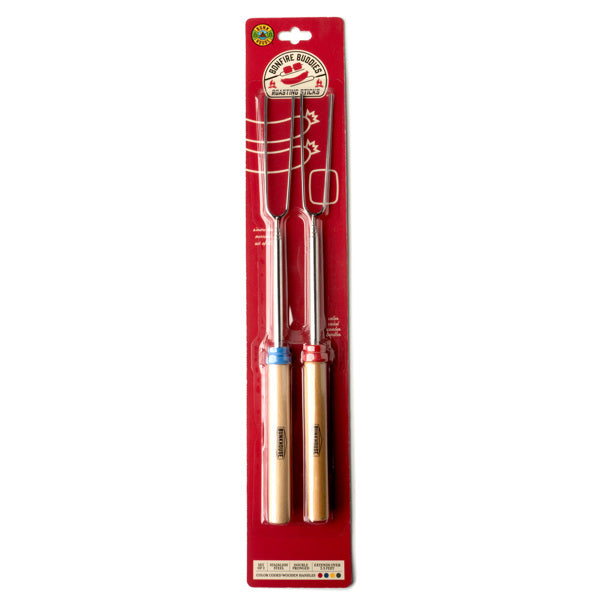 Bunk House - Bonfire Buddies 2-Pack Roasting Sticks