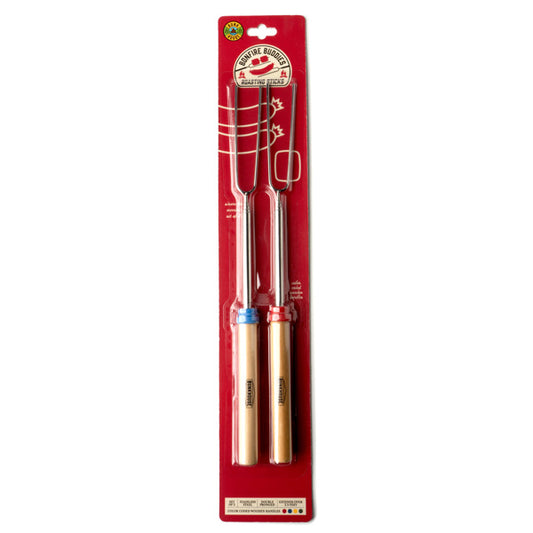 Bunk House - Bonfire Buddies 2-Pack Roasting Sticks