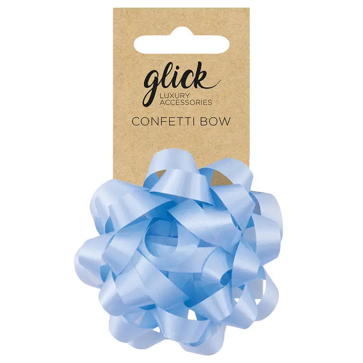 Bow Confetti - Baby Blue